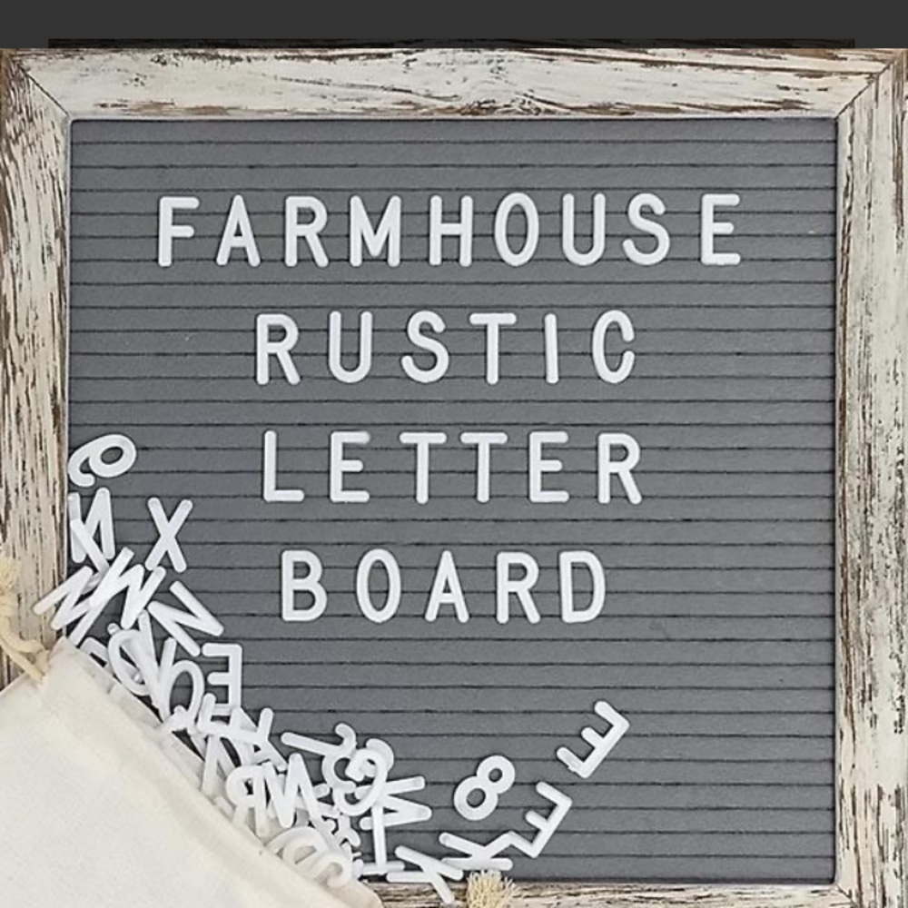 Farmhouse Letter Board 10x10